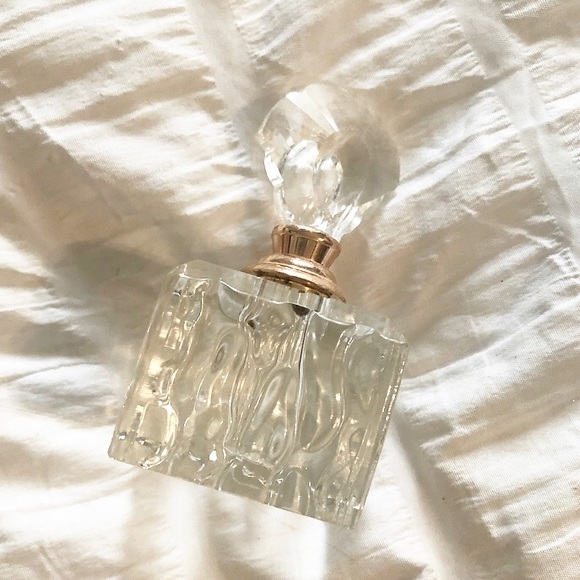 Vintage Other - Vintage Glass Perfume Bottle